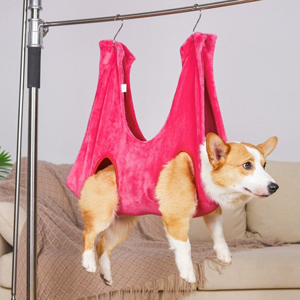 Pet Grooming Hammock – Comfortable Dog Hammock for Nail Trimming, Washing, and Easy Grooming