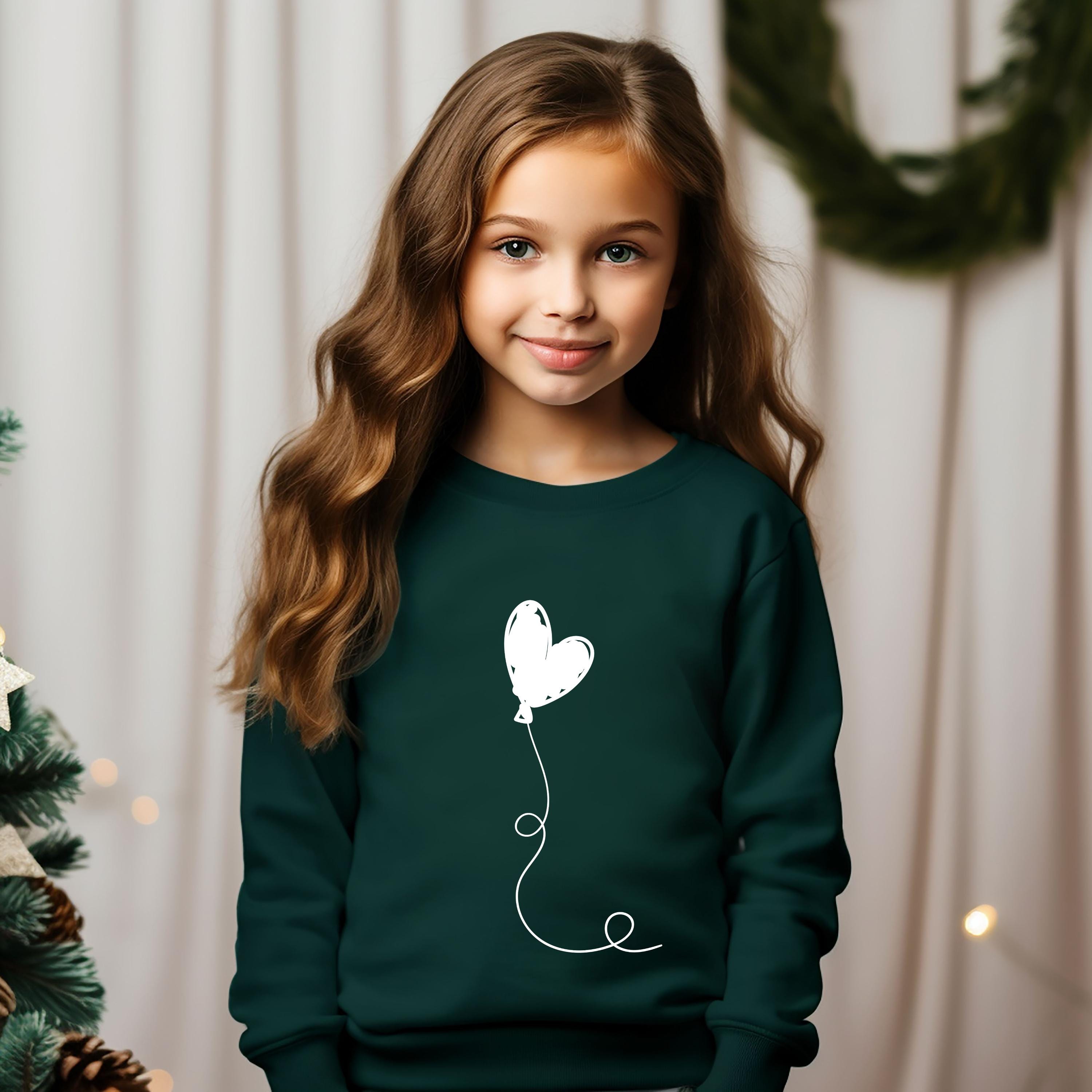 Funny Valentines Toddler Sweatshirt | I Heart You Trendy Kids Crewneck Pullover