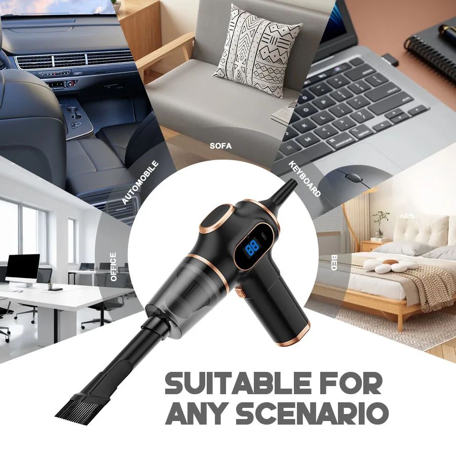 Wireless High Power Mini Car Vacuum Cleaner