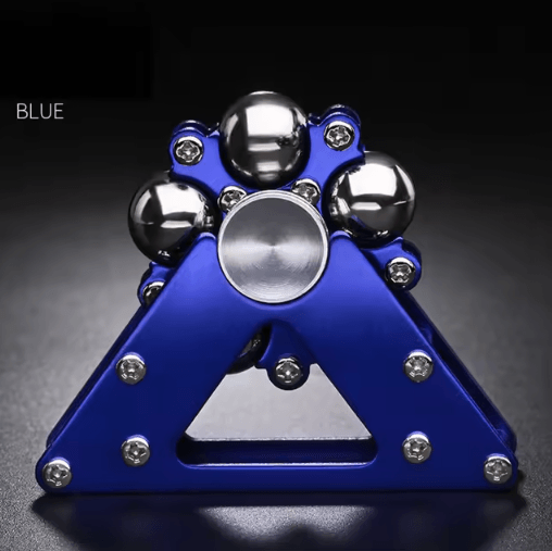Double Pendulum Metal Fidget Spinner Foldable Anti Stress Gyroscope Desk Toy