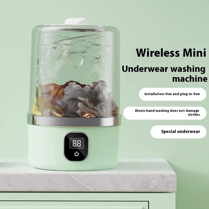 Portable Mini Laundry Wash Bucket for Travel and Small Spaces