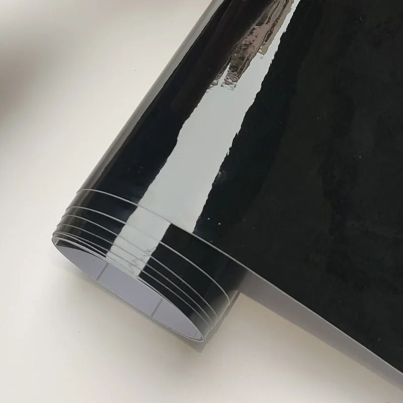 Black Matte Carbon Fiber Vinyl Film Wrap