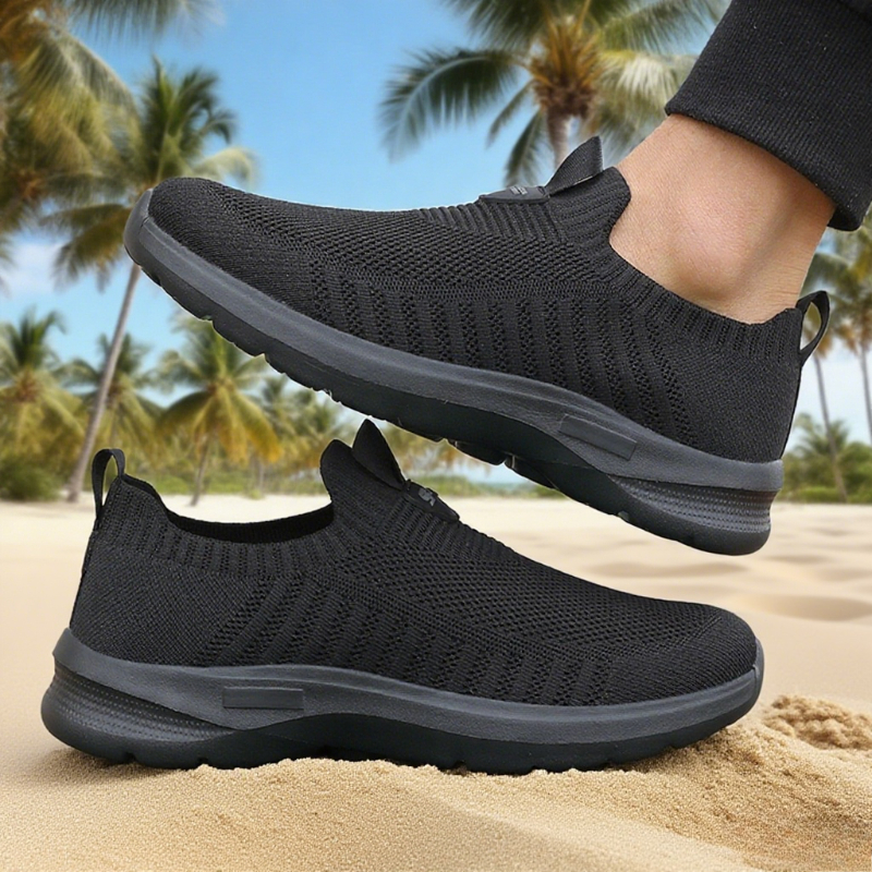 Outdoor Breathable Athletic Gym Running Shoes, Fashion Casual Sneakers, Lightweight Men Tennis Footwear