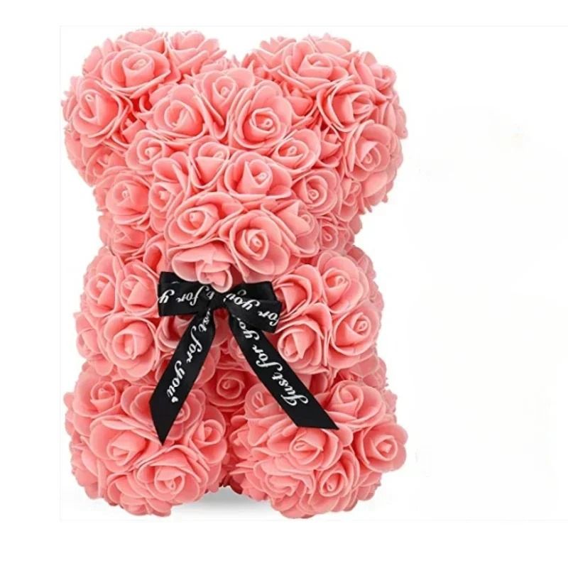 Everlasting Velvet Rose Teddy Bear