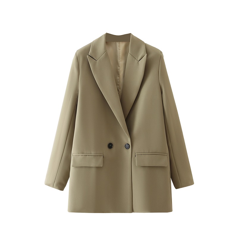 TRAF Women's Blazer, Fashion Office Wear Jacket, Outerwear Coat