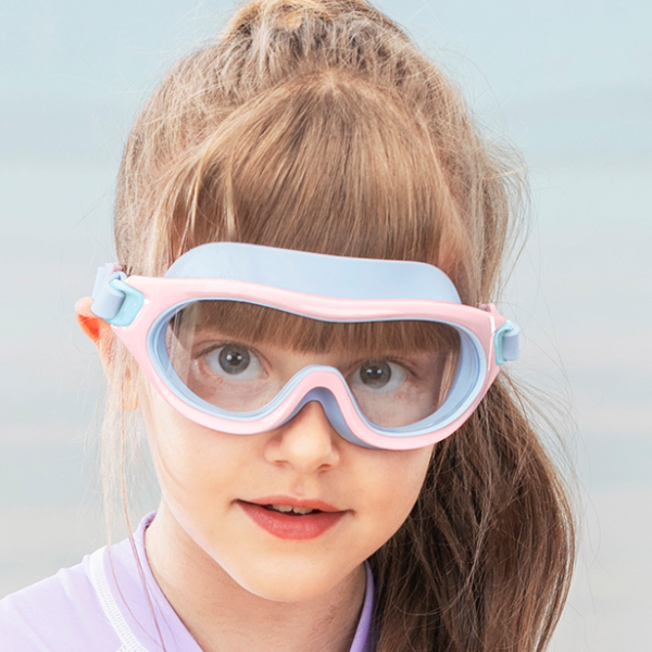 Kids Anti Fog Swimming Goggles Wide View Leakproof Swim Glasses for Boys Girls