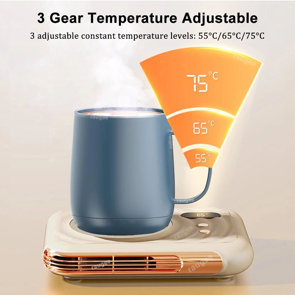 2-in-1 Electric Cup Warmer for Coffee & Tea