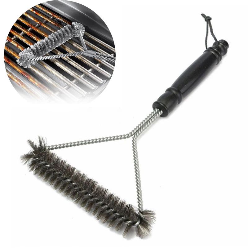 Stainless Steel BBQ Grill Cleaning Brush Heavy Duty