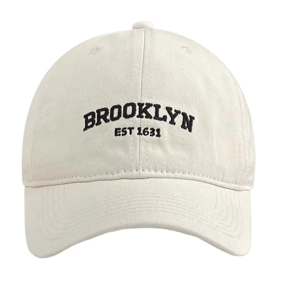 Breathable Anti-UV Embroidered Letter Baseball Cap – Lightweight Sunshade Hat