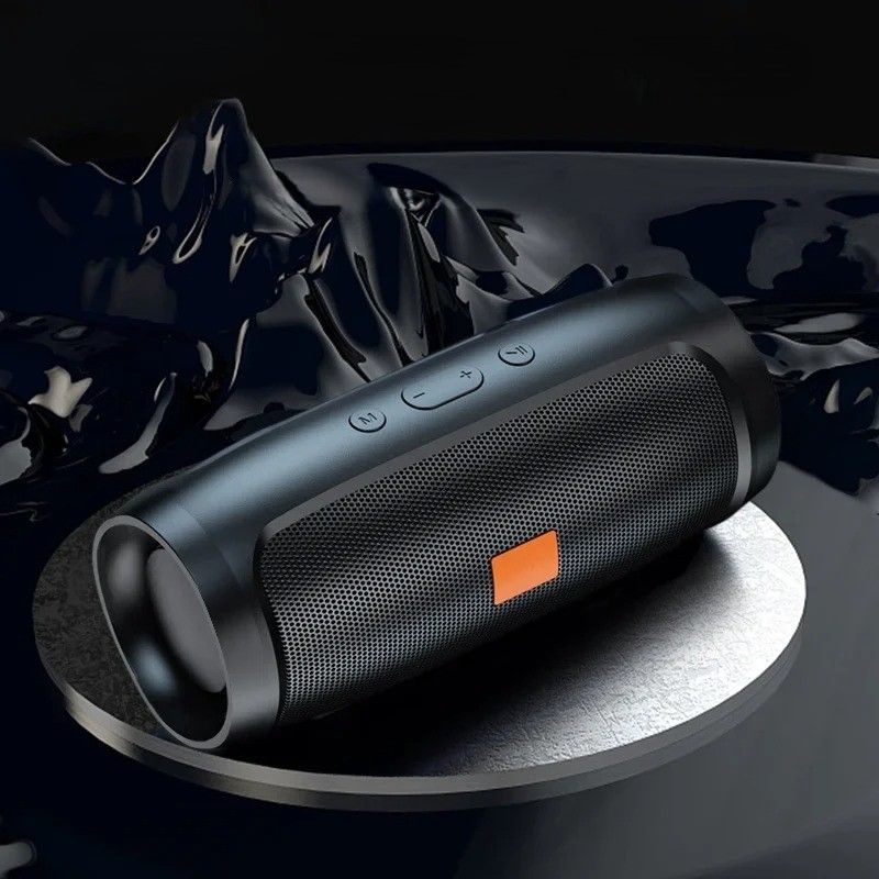 Portable Subwoofer Wireless Speaker, Dual Stereo USB Bluetooth Speaker for Outdoors & Travel