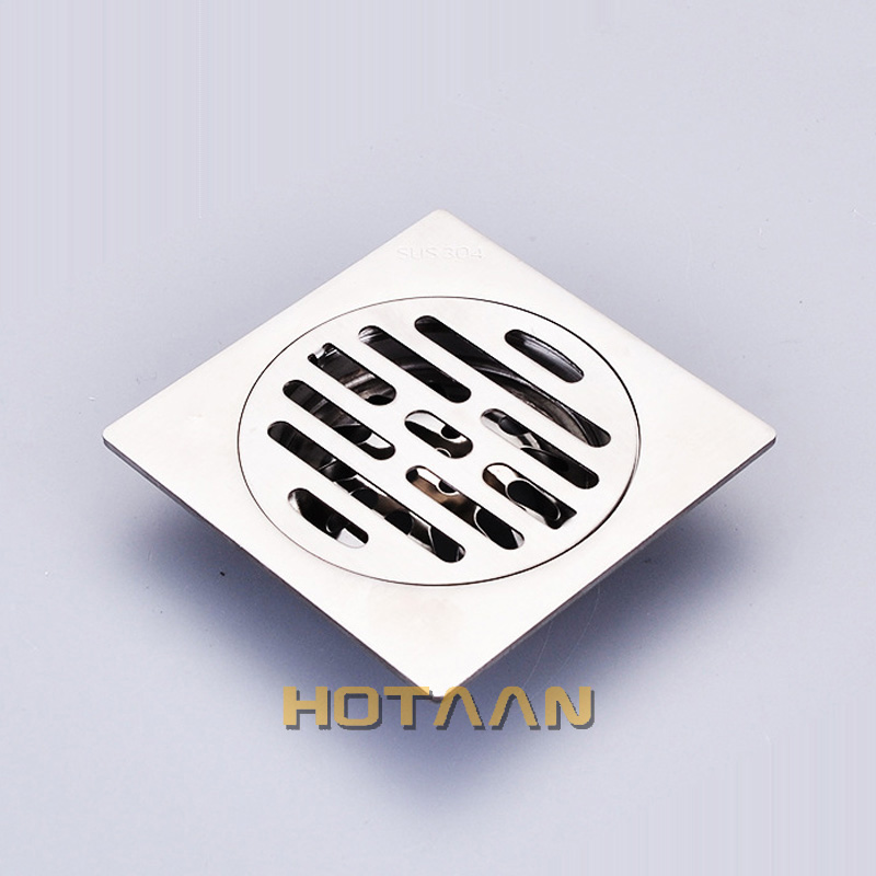 Stainless Steel Floor Drain Anti Odor Bathroom Shower Drain Cover