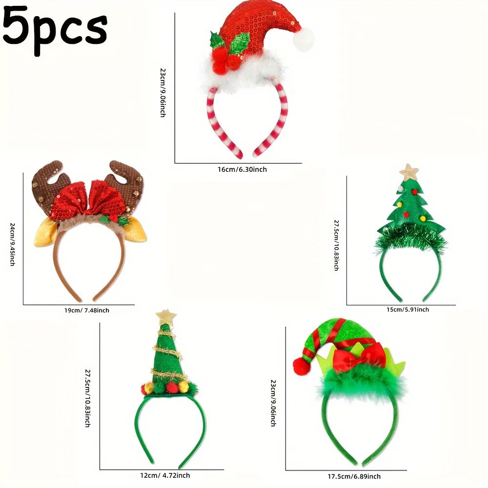 Christmas Festive Headband Set