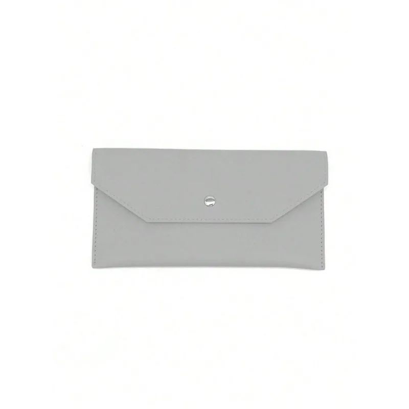 Slim Leather Money Clip Wallet