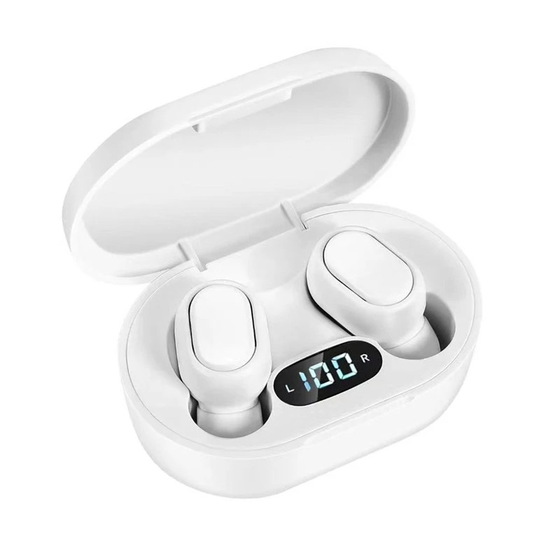 LED Display Wireless Earbuds with Mic Bluetooth TWS Headphones