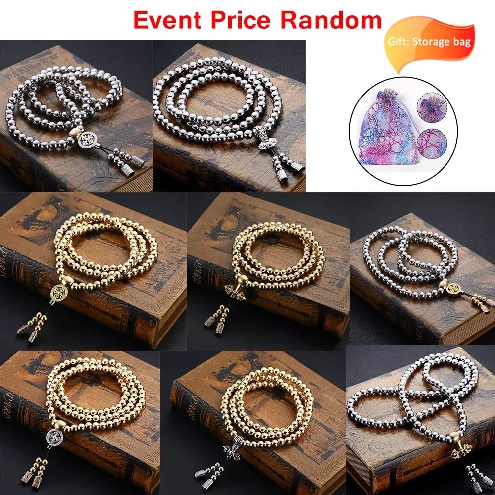 Tactical Buddha Beads Self Defense Necklace Chain