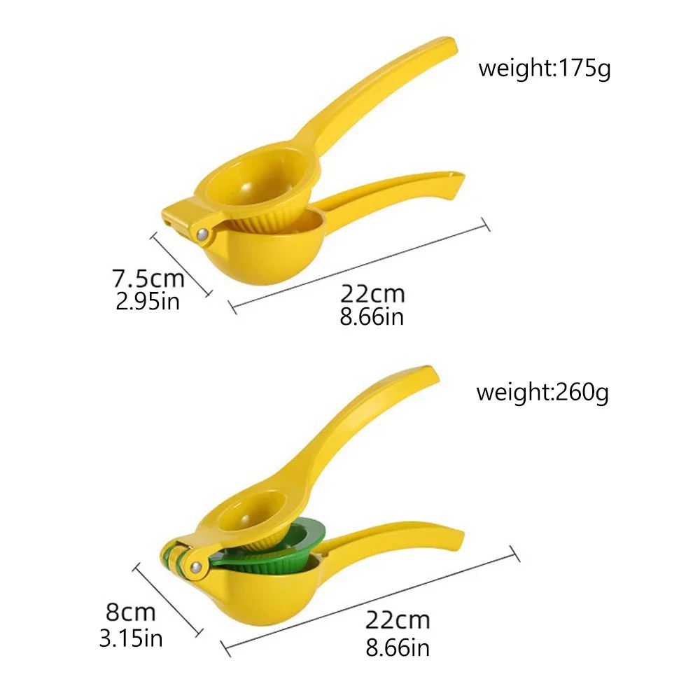 Fresh-Press Portable Citrus Juicer – Hand Press Orange & Lemon Squeezer