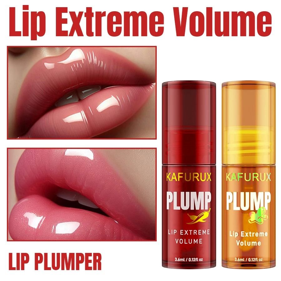 Radiant Lip Plumping Oil Duo for Fuller and Smoother Lips