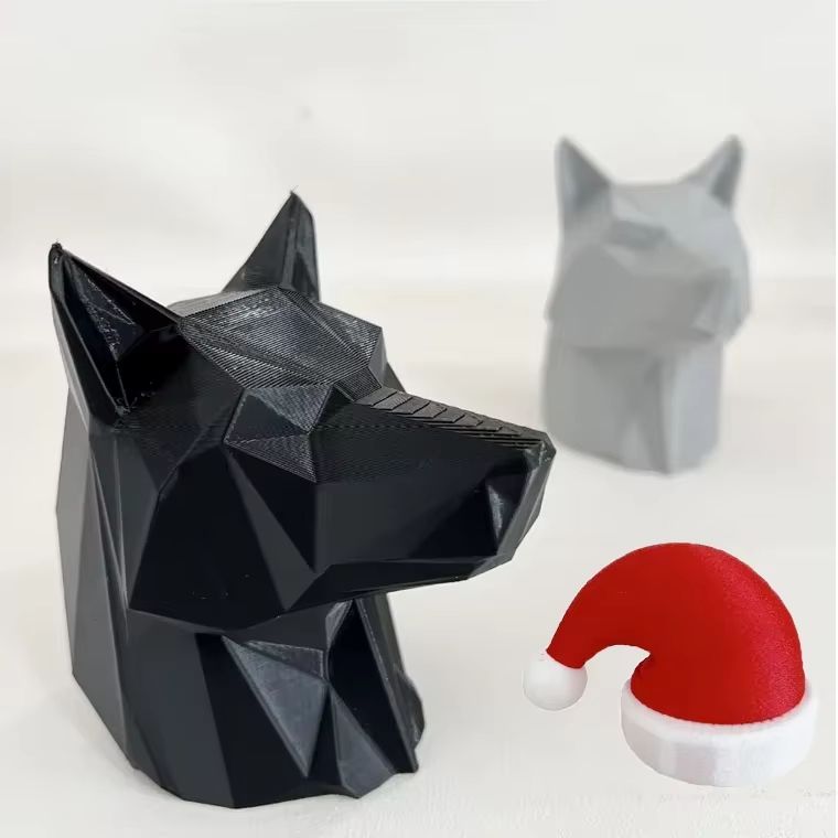 Dog Head Tow Hitch Ball Cover 50mm Universal Trailer Ball Protector Cap