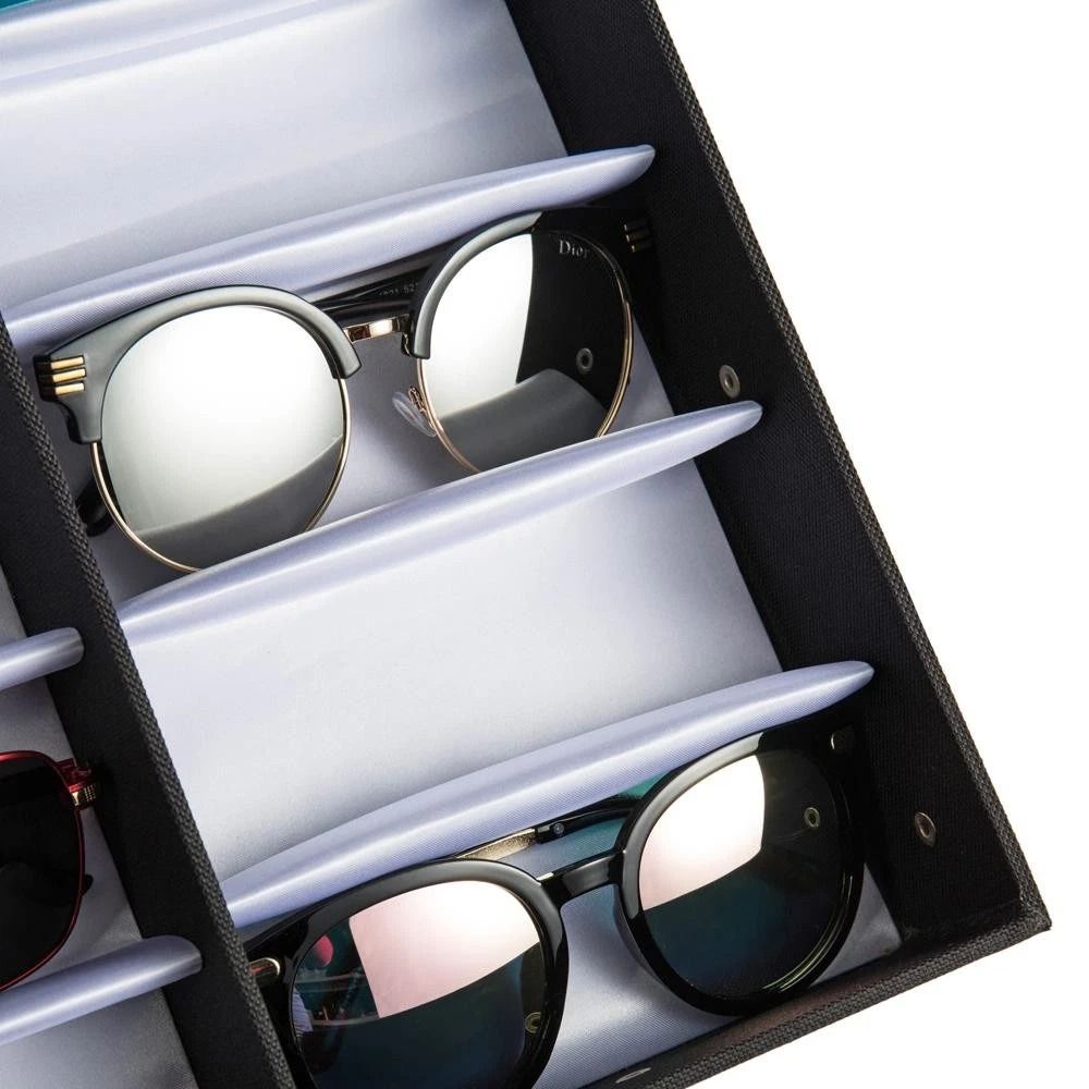 Eyewear Storage Box Organizer Perfect for Glasses & Sunglasses