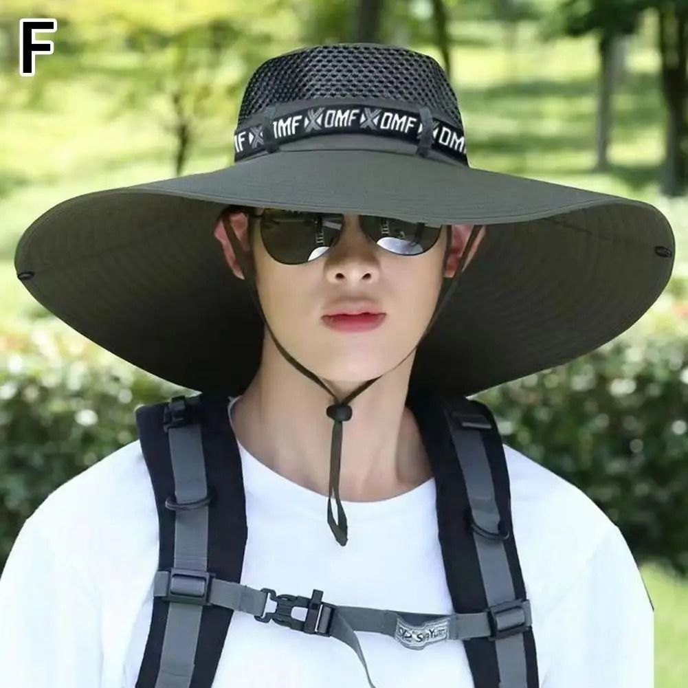 Large Brim Breathable Fishing & Sun Hat