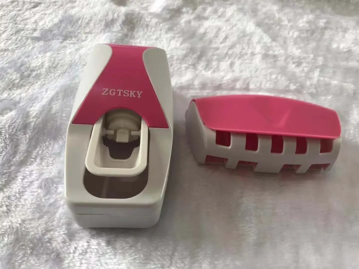 Automatic Toothpaste Dispenser & Holder | Premium Wall-Mount Squeezer & Dust-Proof Bathroom Infrastructure