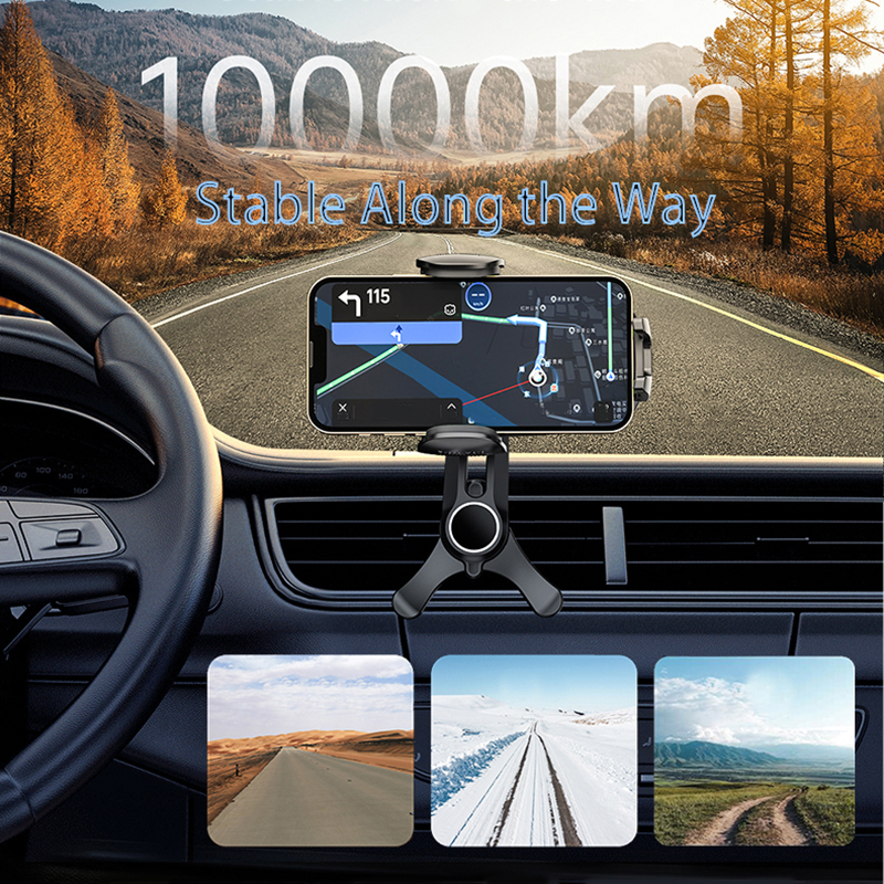 Never Blocking Vent, Car Vent Phone Mount, Universal Extension Clip Air Phone Holder, Enjoy Comfort of A/C Hands-Free