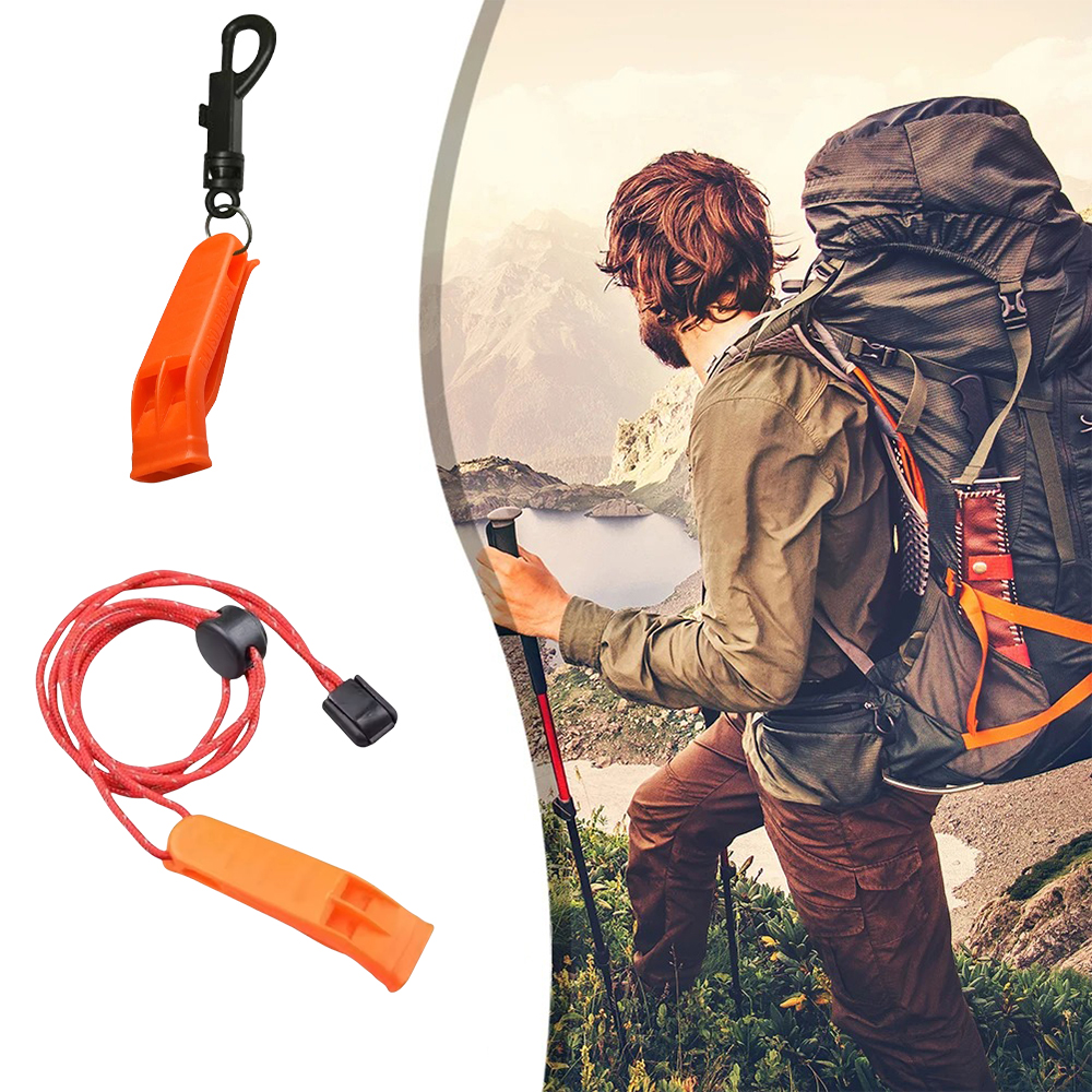 Ultra Loud Emergency Survival Whistle for Hiking, Sports and Outdoor Safety