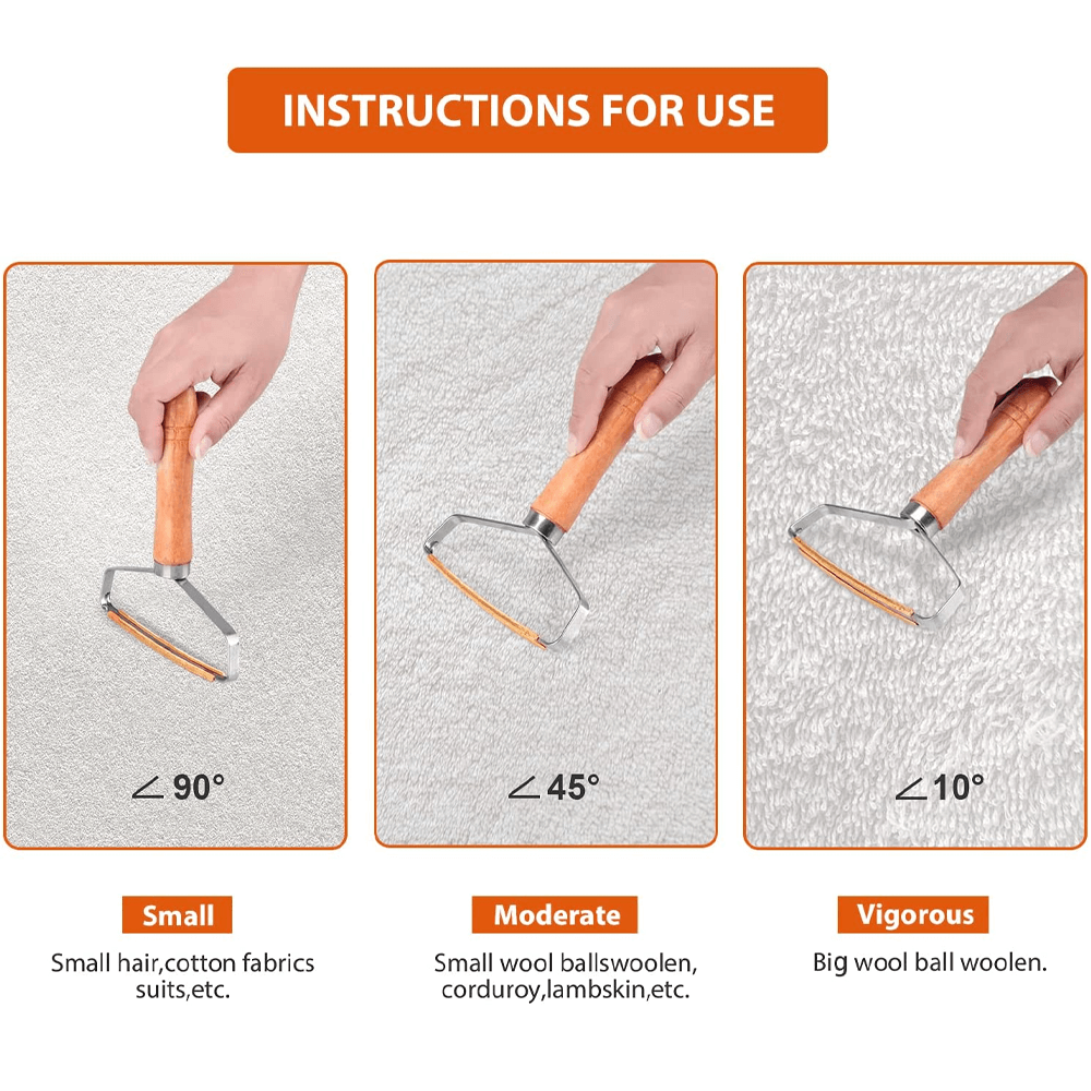 Eco-Savvy Lint and Pilling Remover - Easy, Natural, and Wardrobe-Friendly Solution