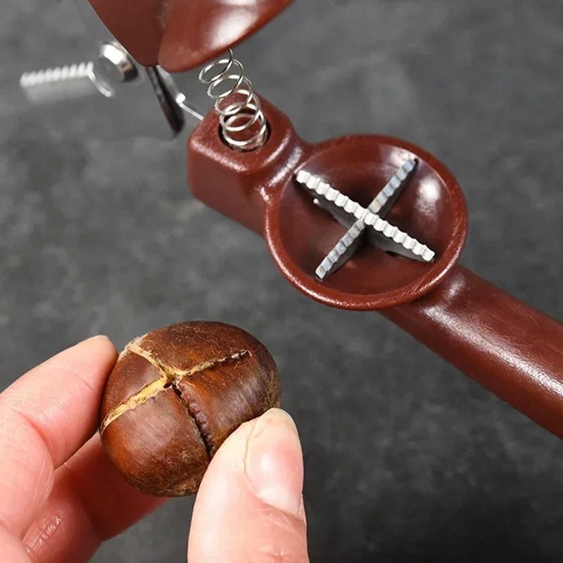 Stainless Steel Chestnut and Nut Opener Clip