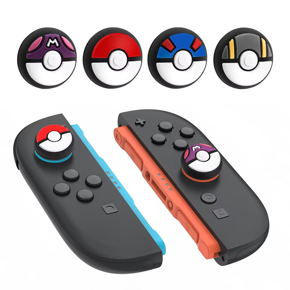 Cute Silicone Soft Thumb Grips, Joystick Cap Stick Cover for Switch 2 Joy-con Controller, Game Accessories for Comfort