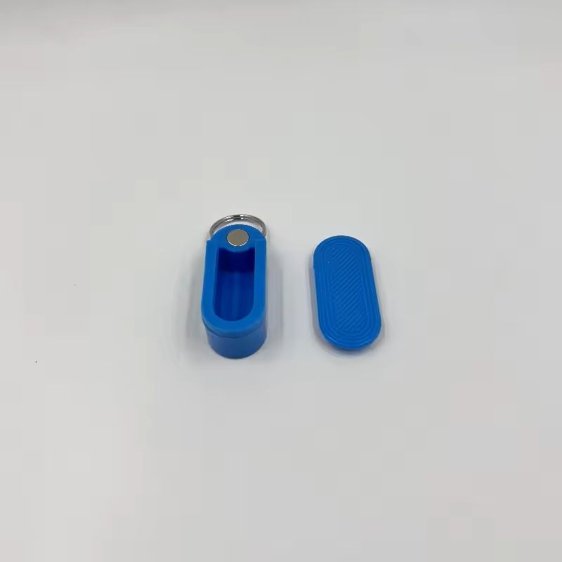 Mini Waterproof Pocket Pill Box Keychain Compact EDC Medicine & Emergency Capsule Holder
