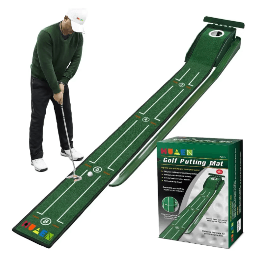 MiniPro Portable Golf Putting Mat – Compact Mini Golf Practice Mat for Indoor & Outdoor Use