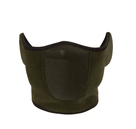 Winter Windproof Fleece Face Mask Antifreeze Cycling and Skiing Head Cover with Ear Protection