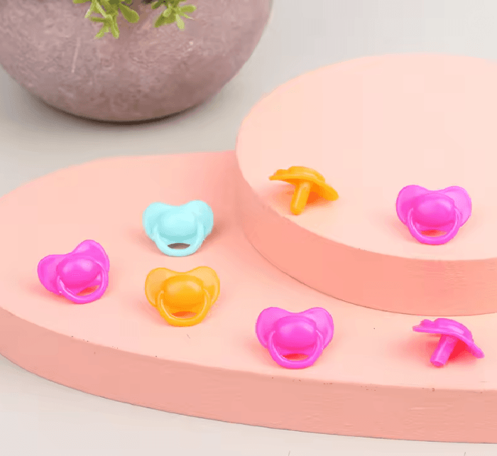 TinyPac Mini Doll Pacifier Set