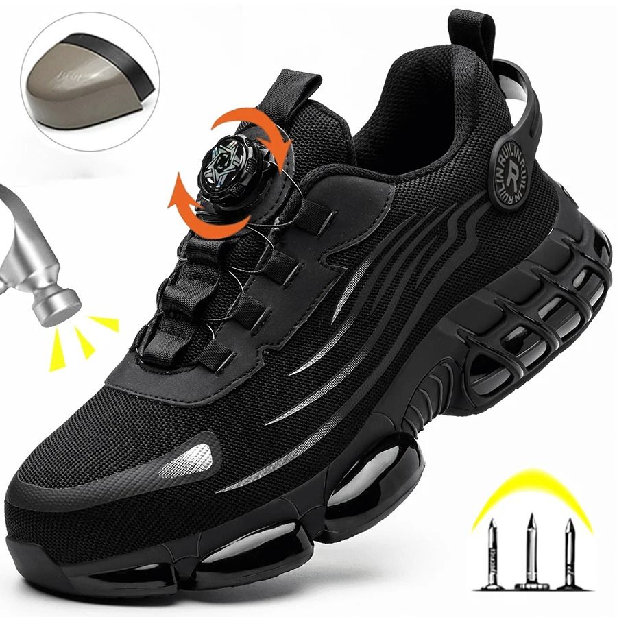 Indestructible Steel Toe Protective Safety Shoes