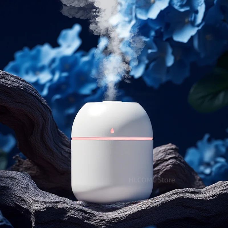 220ML USB Humidifier Aroma Diffuser Quiet Cool Mist with LED Night Light