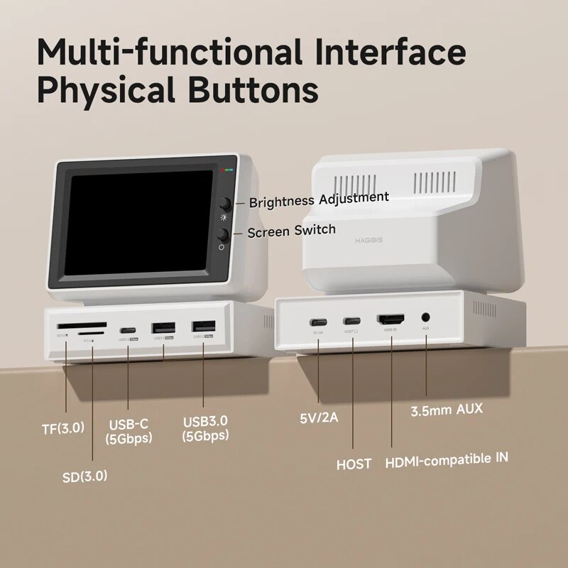 Mini PC Sub Screen 3.5