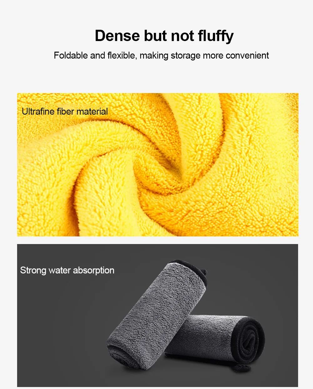 Premium Microfiber Car Wash Towel