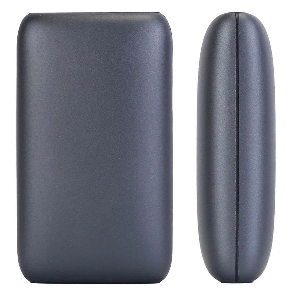 Rechargeable Hand Warmer, Electric Heat, Backup Power Bank with Output, Dual-Sided Heating for Skiing