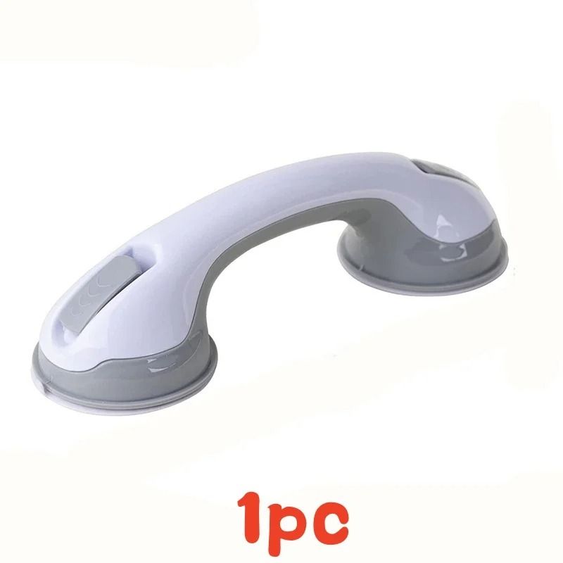 SecureHold Suction Shower Grab Bars 2 Pack Bathroom Safety Handles