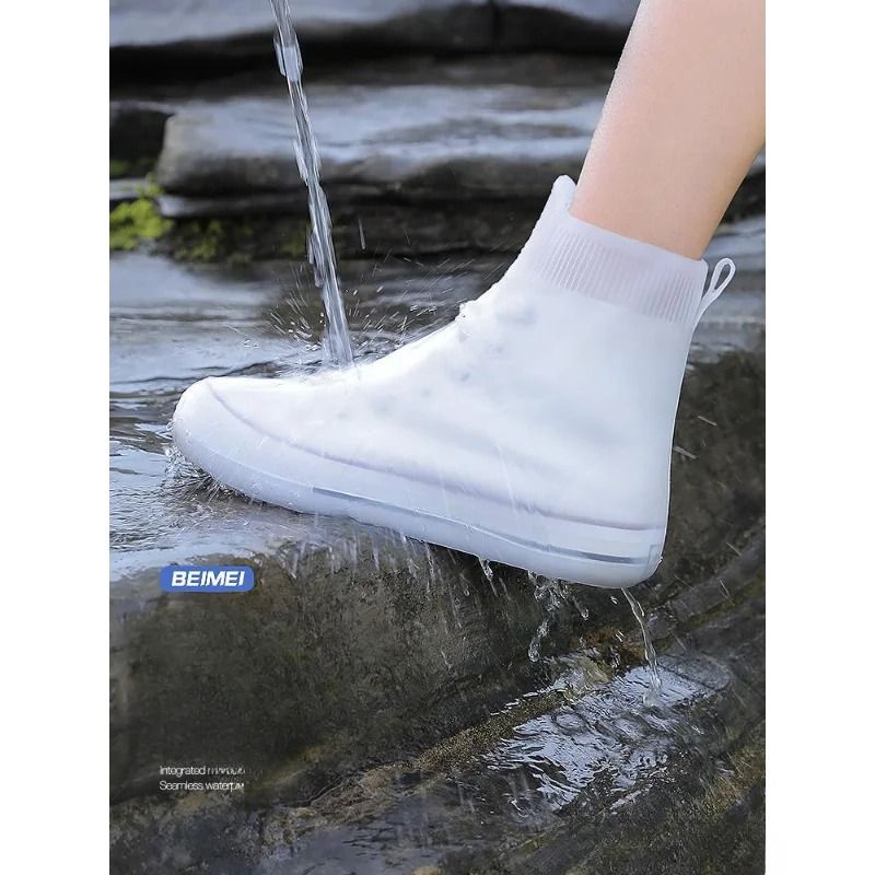 Waterproof Silicone Shoe Covers Reusable Non Slip Rain Protection Overshoes