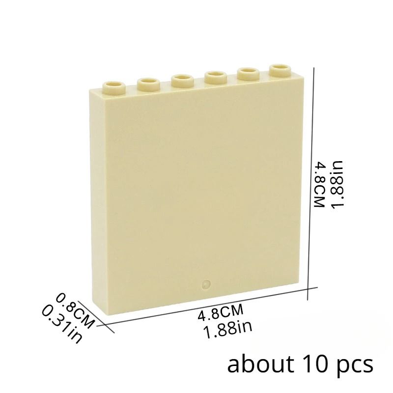 1x6x5 Window Glass House Wall Elements