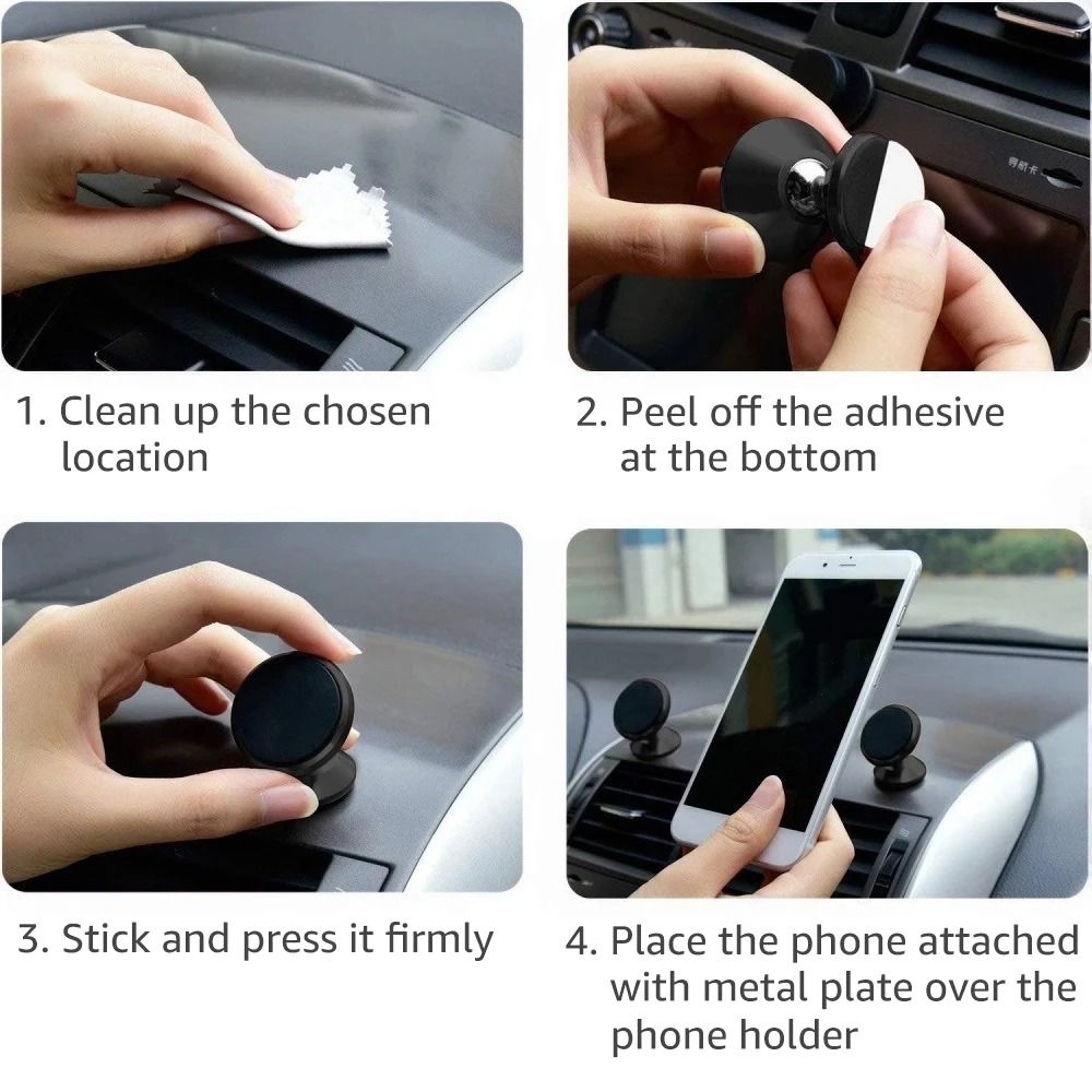 Universal Magnetic Dashboard Car Phone Holder
