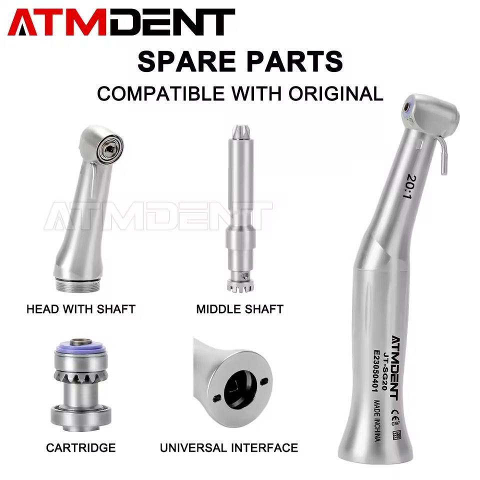 Dental Implant Contra Angle 201 Slow Speed Handpiece for E Type Micromotor