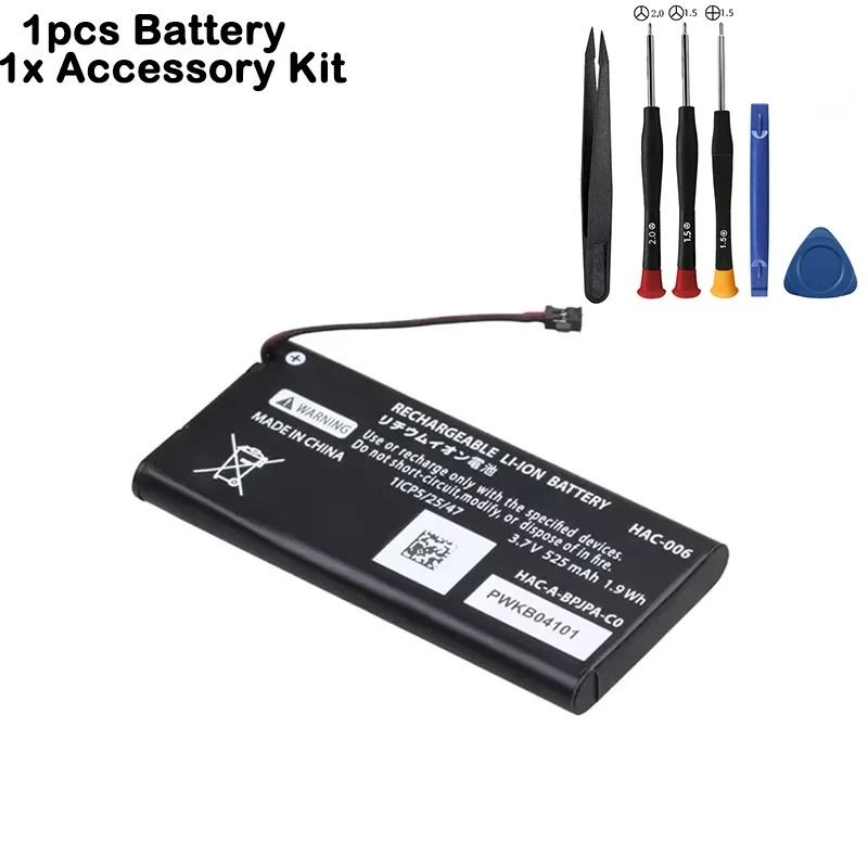 Joy Con Controller Battery Replacement HAC 006 525mAh