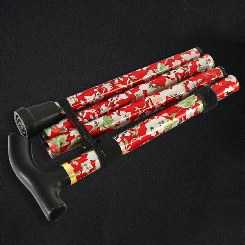 Unisex Telescopic Aluminum Folding Walking Cane