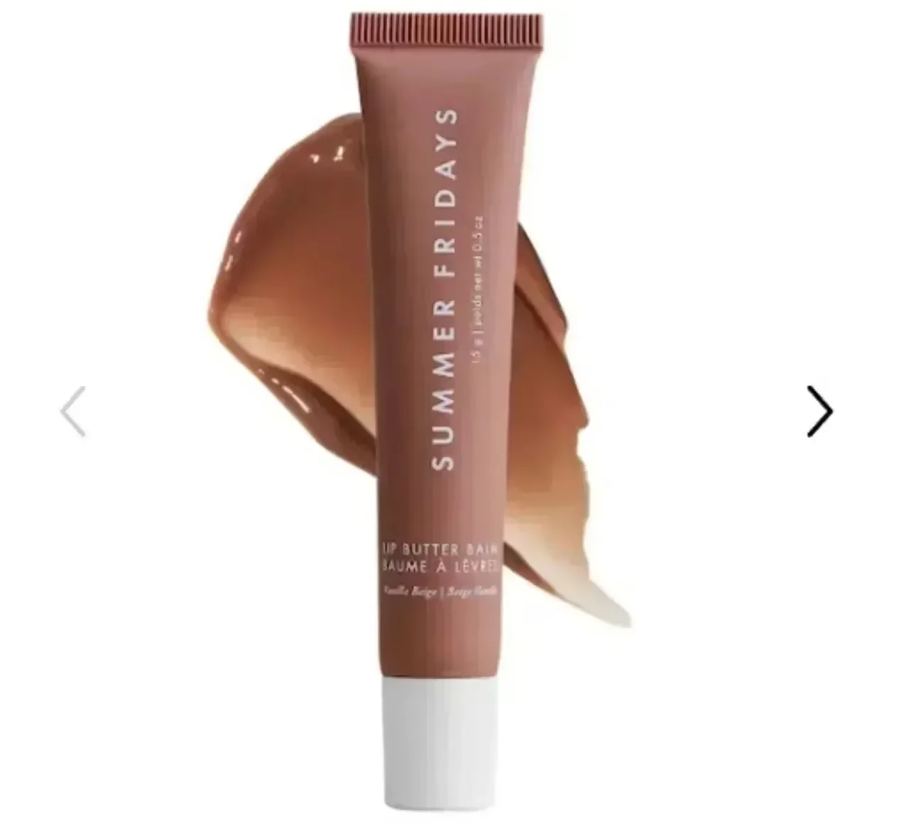 Moisturizing Summer Fridays Lip Balm, Vanilla Pink Sugar, Coffee Cake Lip Gloss