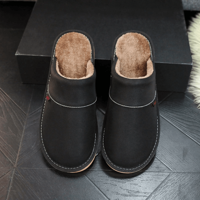Ultimate Comfort Fleece Slippers Extra Large Cozy Slides for Men