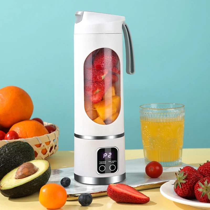 Electric Juicer Mini Portable Blender, Fruit Mixers Juice Maker