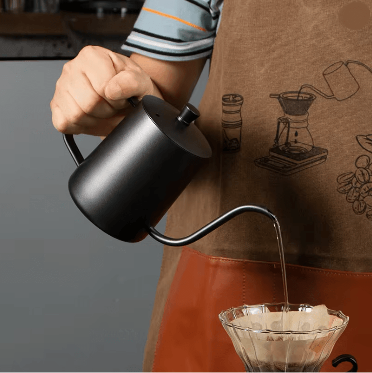 PrecisionFlow Stainless Steel Gooseneck Coffee Kettle